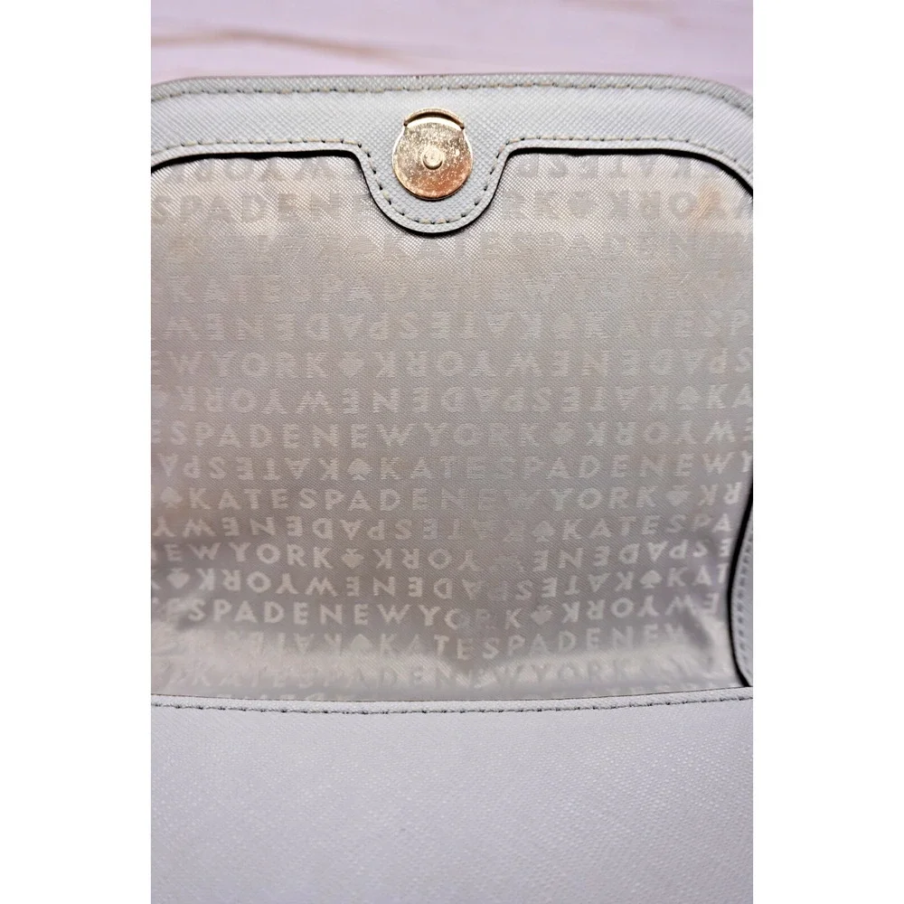 Kate Spade Crossbody Purse Blueish Gray